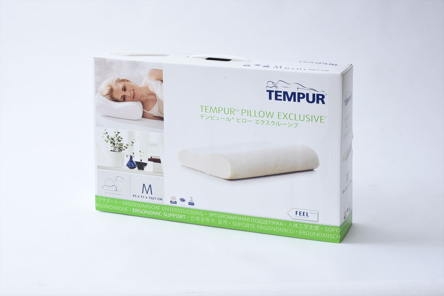 Amazon｜TEMPUR (テンピュール) エクスクルーシブピロー M(幅45×奥行31